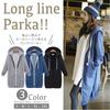 (RONGUI) Women's Long Hooded Pullover, Loose Fit, Sizes S, M, L, and XL (XL, Gray)