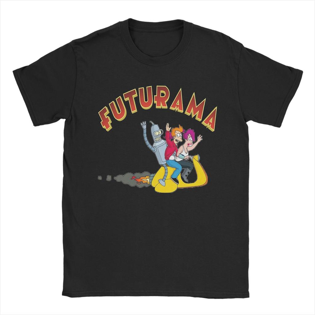 Futuramas Cartoon Comic Apparel Men Women T Shirt Cotton Tee Print  T-shirt Clothes