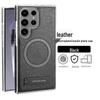 Samsung S25 Ultra Magnetic Leather Phone Case with Stand and Full Drop-Proof Coverage