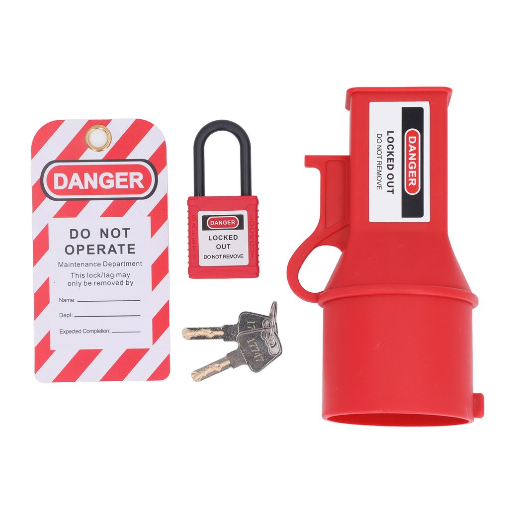 Uzamykací zařízení průmyslové zásuvky Průměr 72 mm Energetická izolace Elektrická zástrčka Lockout Tagout
