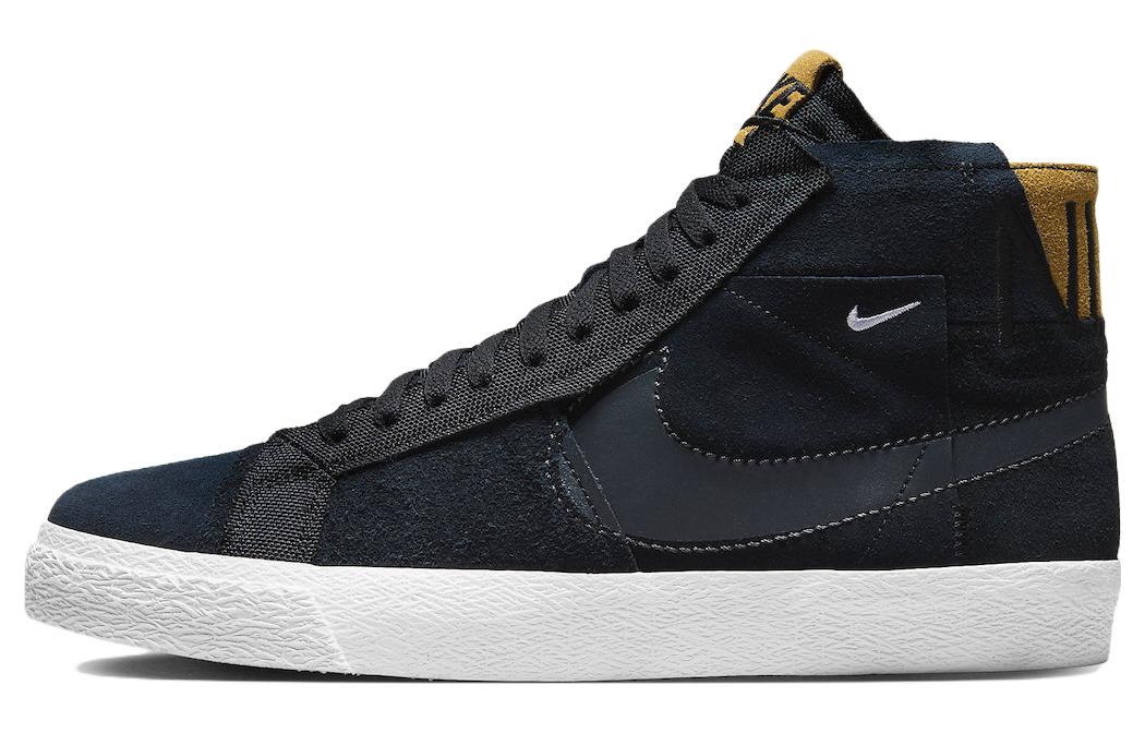 Nike Sb Zoom Blazer Mid Premium Black Patchwork DV7898-001 39