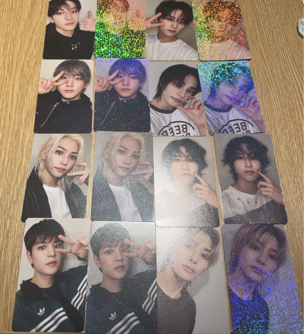 

[Б/У] straykids ate бонусные торговые карты HMV набор из 16 штук