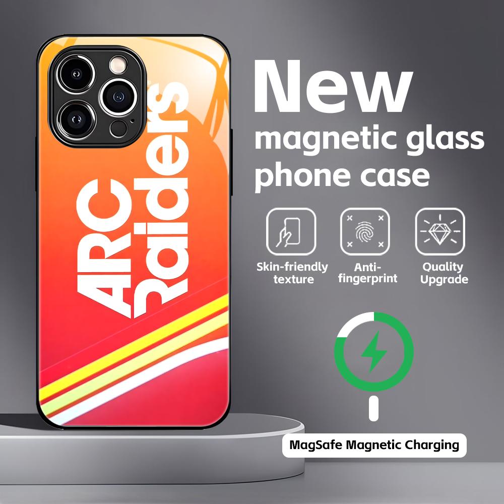 HOT GAME ARC Raiders Phone Case For iPhone17 16 15 14 13 12 11 X XR XS 8 Plus Mini Pro Max Glass Magnetic Case