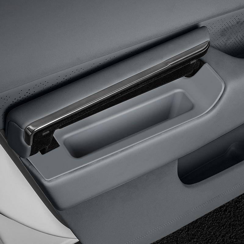 For Zeekr 7X 2025 2026 Car Door Hidden Storage Box Silicone Door Storage Barrel Front Door Storage Box Car Interior Accessories