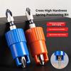 Positioning Screwdriver Bits with Spring Anti-Slip Fixed Drill Bit Head for Drywall Board, Woodworking Power Tools J5V3