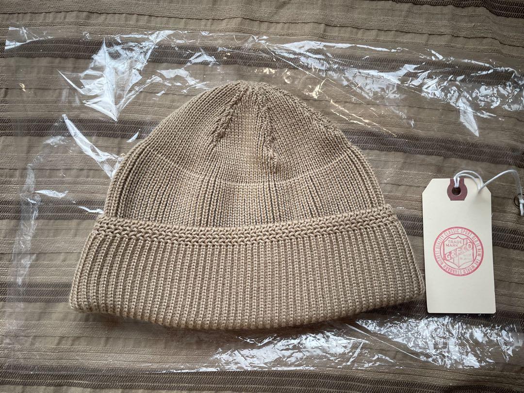 

[Б/У] G&F CO Шерстяная шапка бини Хаки