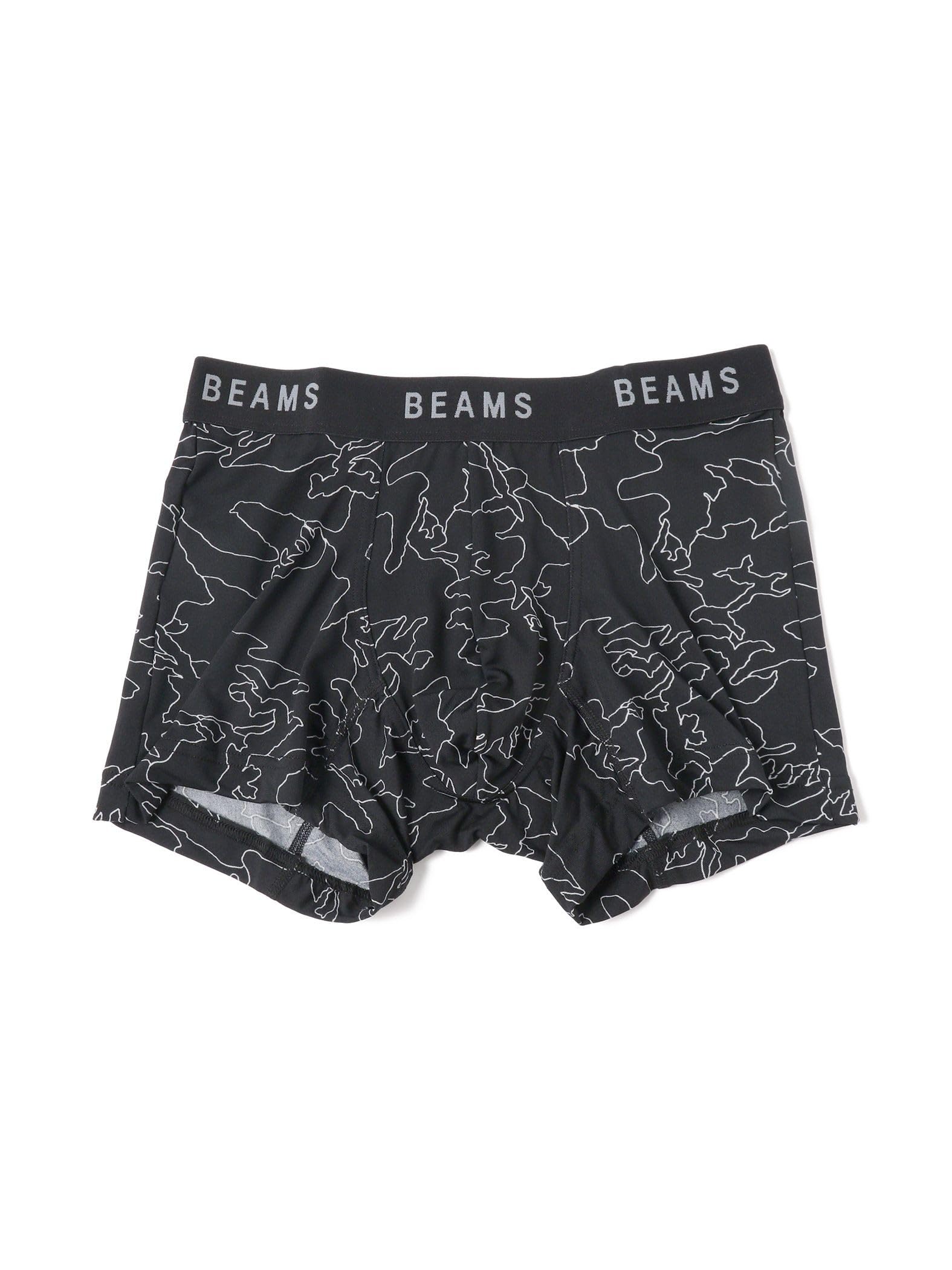 

Underwear 2 Tone Camo Boxer Shorts BLACK M 11490032900 [BEAMS] Men s чорний