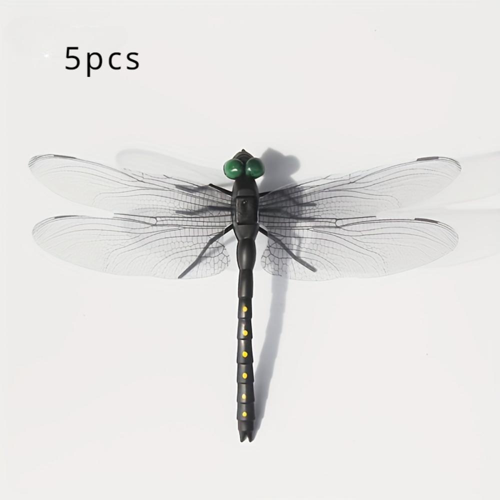 5-delt hageplugg med øyenstikker - Slitesterk plast for blomsterpottedekorasjon og høstfeiringer