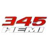 1 buc Autocolante Metalice 3D Portbagaj Mașină Emblema 345 392 HEMI Insignă Pentru Dodge Challenger Ram Charger Caliber Journey Caravan Chrysler Dart