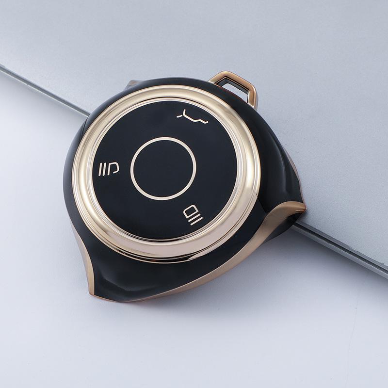 Nezha V/U Pro Gold-Edged Key Cover: Stylish Protective Case for New Energy Vehicle