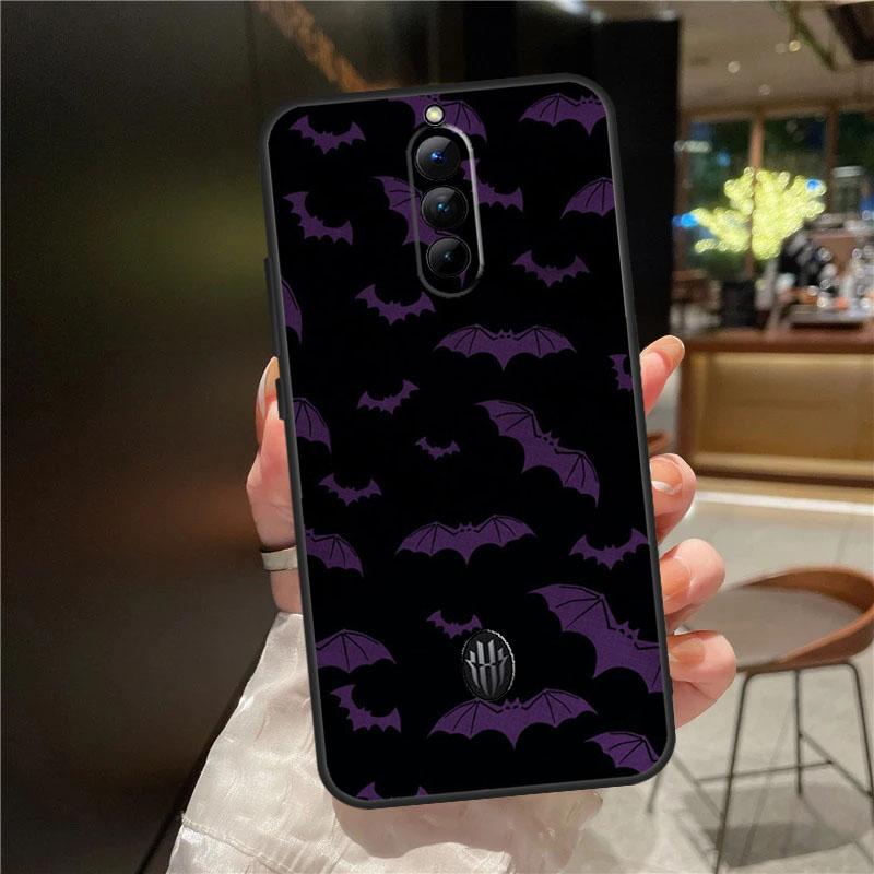 Halloween Vampire Bats Case For ZTE Nubia Red Magic 11 10 9 8 8S 9S 10S Pro Plus 6 7 6S 7S For RedMagic 10 Air Cover