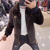 Winter North American Golden Sable Fur Coat Men's Zipper Winter New Original Ecological Warm Fashion Men's Wear