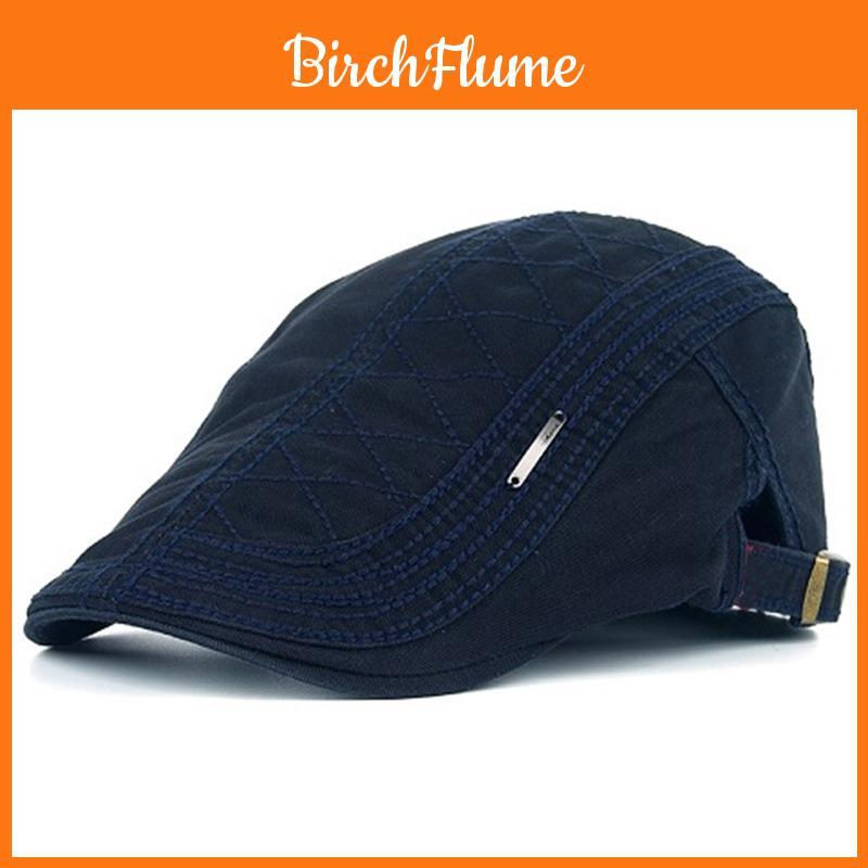 Cotton Newsboy Cap With Short Brim For Men And Women Spring Summer Fashion Accessory