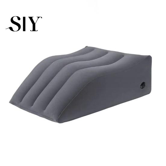 Sleep Improvement Leg Pillow Inflatable Elevation Portable Easy Inflation Flocking Ergonomic Post-operative Design Multifunctional for Circulation