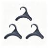 3/5Pcs White Plastic Purse Hanger Hooks Smooth Anti Scratch Edge Curved Design For Closet Storage