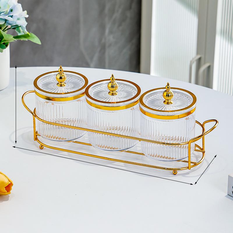 Transparent Food-Grade Plastic Storage Jars for Grains, Snacks, and Dried Goods