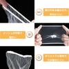 CHANJIF Drain Net, Disposable Kitchen Drainer, Large Capacity with Storage Box, for Drains, Bathrooms, Kitchens, and Sinks, Cleaning, Hair Removal In