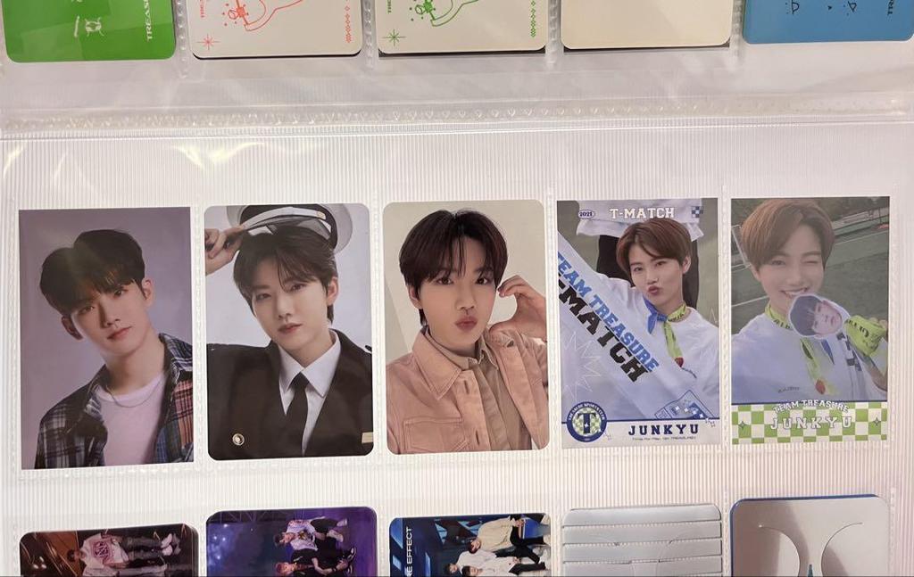 [USED] TREASURE Junkyu Trading Card Album Set Initial Fan Club Bonus Newsletter