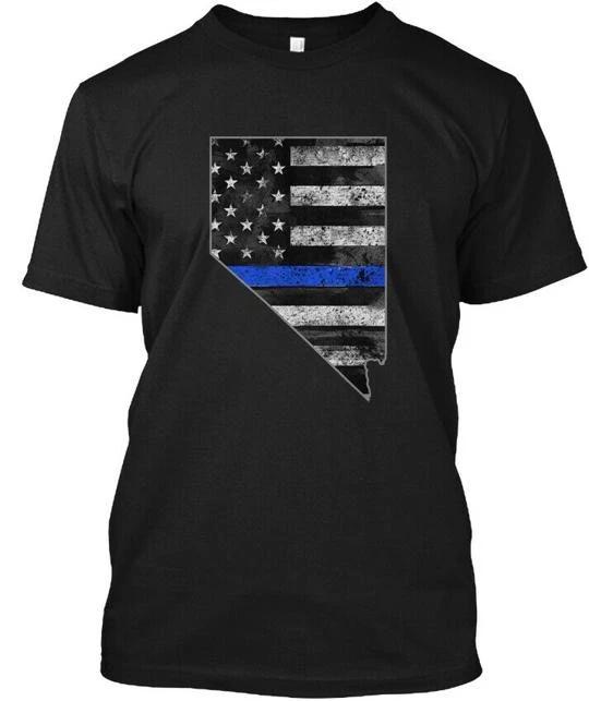 

Nevada Thin Blue Line TTshirt Made in the USA Size S to 5XL M