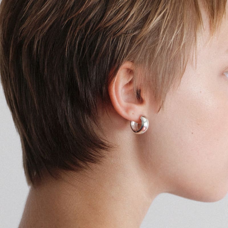 Another Layer City Earring (silver925)(2color)