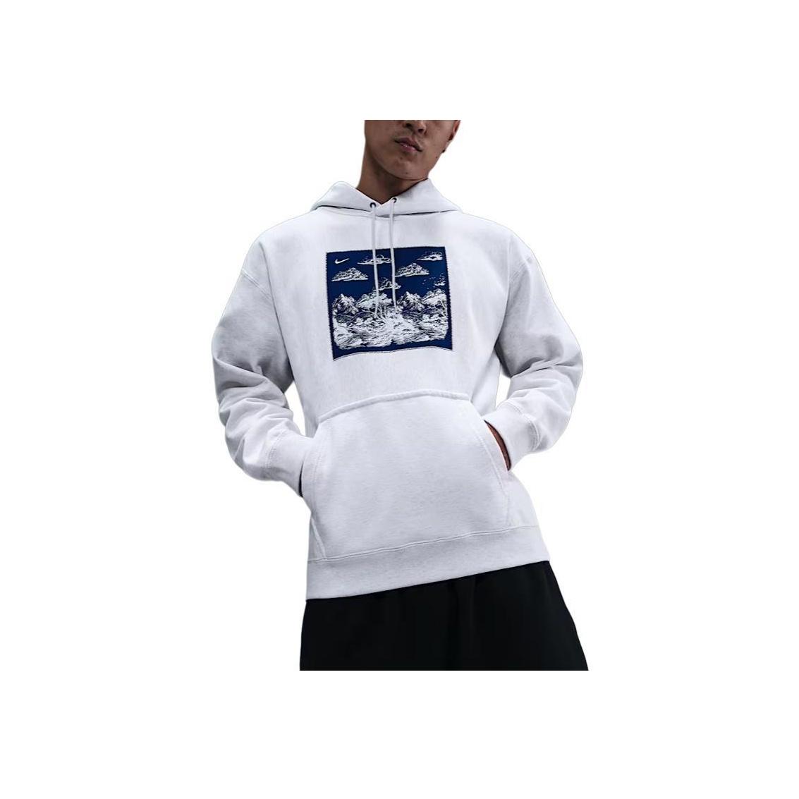 Nike Solo Swoosh FW25 Hooded Loose Fit Pullover Long Sleeve Sweatshirt Men sweatshirt HV4115-051 L
