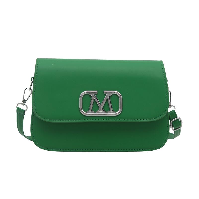 

2025 весна новая женская сумка нишевый дизайн повседневная мода высокая ценность зарубежный стиль сумка через плечо маленькая квадратная сумка зелёный
