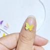 40Pcs New Cute Mini 8*10mm Cartoon Butterfly Flat Back Resin Cabochons Scrapbooking DIY Jewelry Craft Decoration Accessories