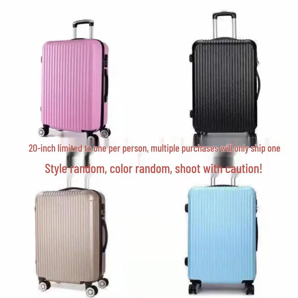 2024 Retro Large Capacity Leather Travel Suitcase with Password Lock for Students & Families