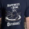 Funny Bear Camping Tshirt - Thunder Run River Supply Co. - Cold River - Warm Friends
