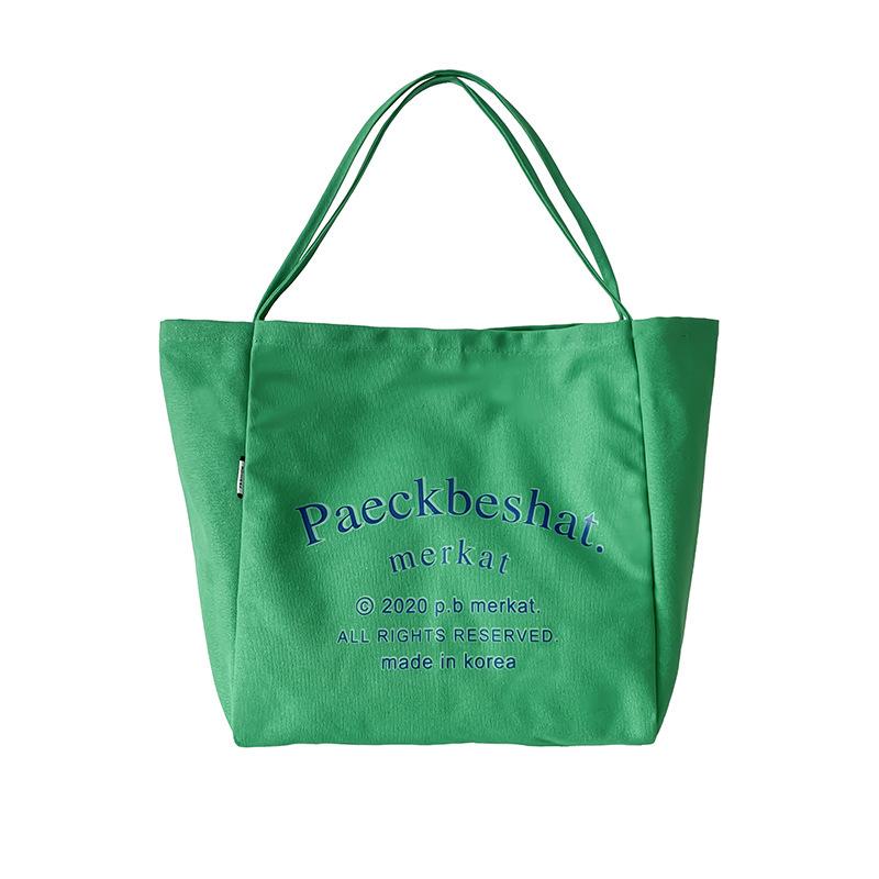 

Новая модная ручная сумка-тоут на весну и лето имеет большую вместимость и универсальна для повседневного использования зелёный