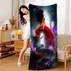 Hot New Chris Brown Rapper Beach Towel For Kids Bath Towel Pool Towel Vacation Gift Picnic Towel Party Gift