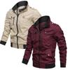 Spring Autumn Fashion Men's Casual Windbreaker Jackets Hooded Jacket Man Coat