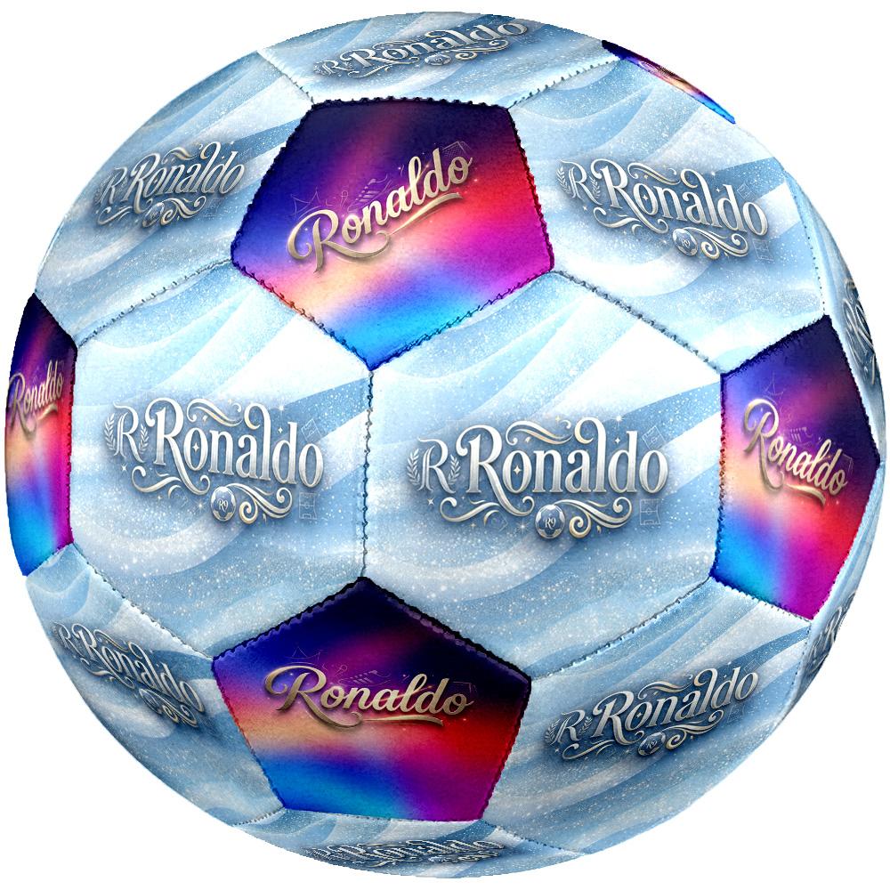 Ronaldo's Golden Legacy Size 5 Soccer Football Machine-Stitched Indoor/Outdoor Universal Football Sports Enthusiast Gifts