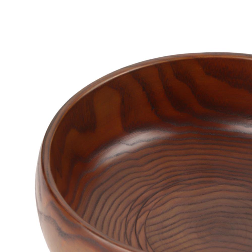 Wood Wooden Yarn Bowl With Holes Handmade Yarn Bowl Durable Knitting Yarn Bowl  For Knitting