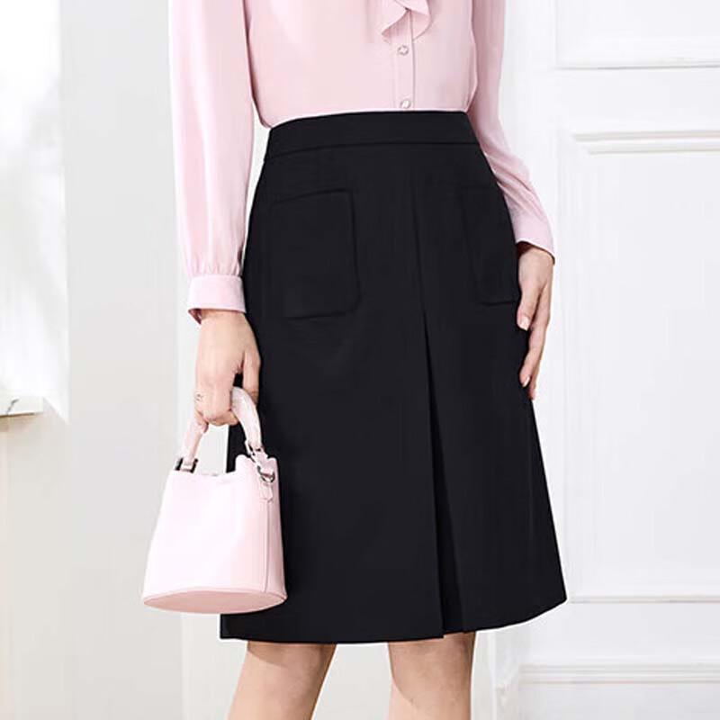 JESSIE Women s Versatile Commuter Midi Skirt M