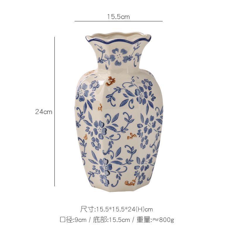 Plant Pots Table Decoration Ornaments Flower Arrangement Ceramic Vases Room Aesthetic Decor