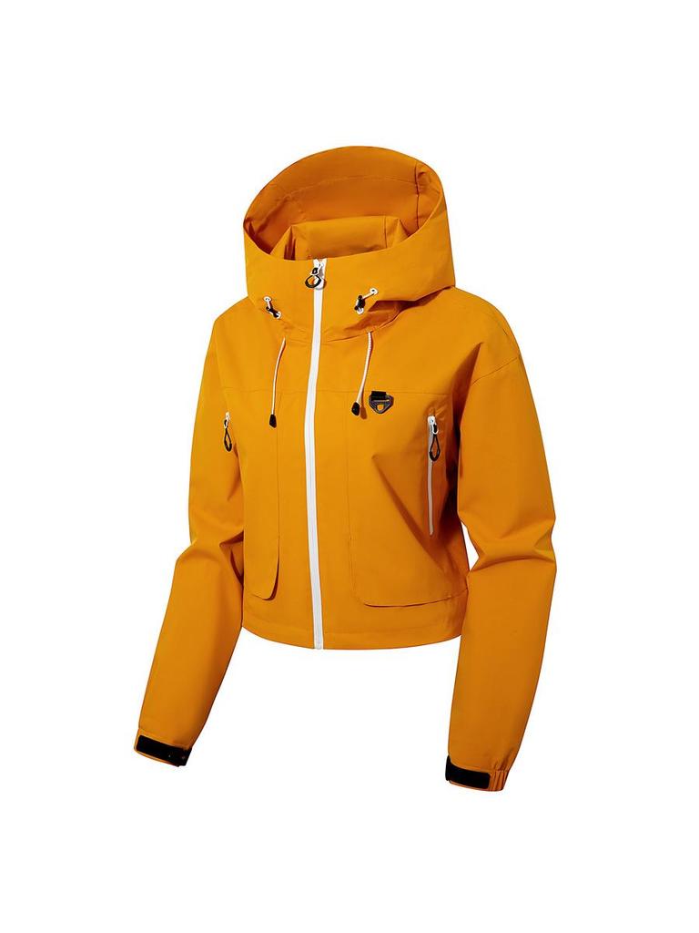 DuPont Women's Windproof Waterproof Hard Shell Jacket - Small, 2024 Autumn/Winter, Professional Outdoor Mountaineering.