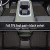 New Yueye PLUS TPE Floor Mats: Full Coverage for Baojun Driver's Side & Trunk