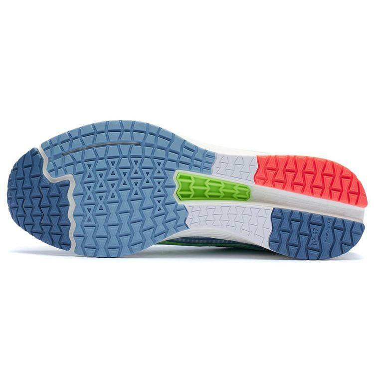 Li Ning Red Rabbit Durable Comfortable Versatile Shock Absorbing Non-Slip Low-Top Running Shoes Men sneaker Blue White ARMR021-6