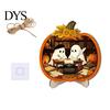 Durable Halloween Decorations Door Sign, Glowing Ghost Hanging Decor, Wooden LED Window Cool Patterned Ornaments Ornament for Party, Spooky