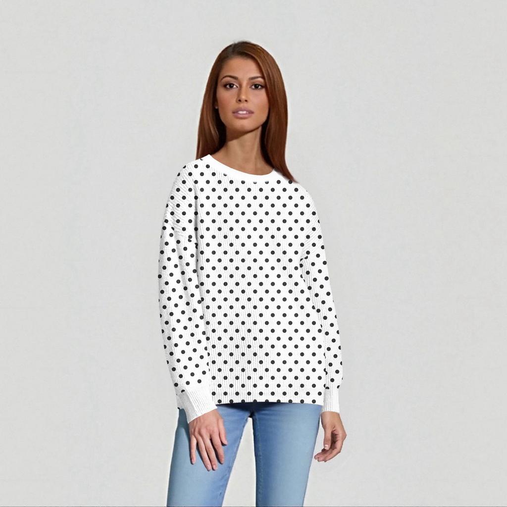 Women's Daily Casual Tops  Knitted Sweater