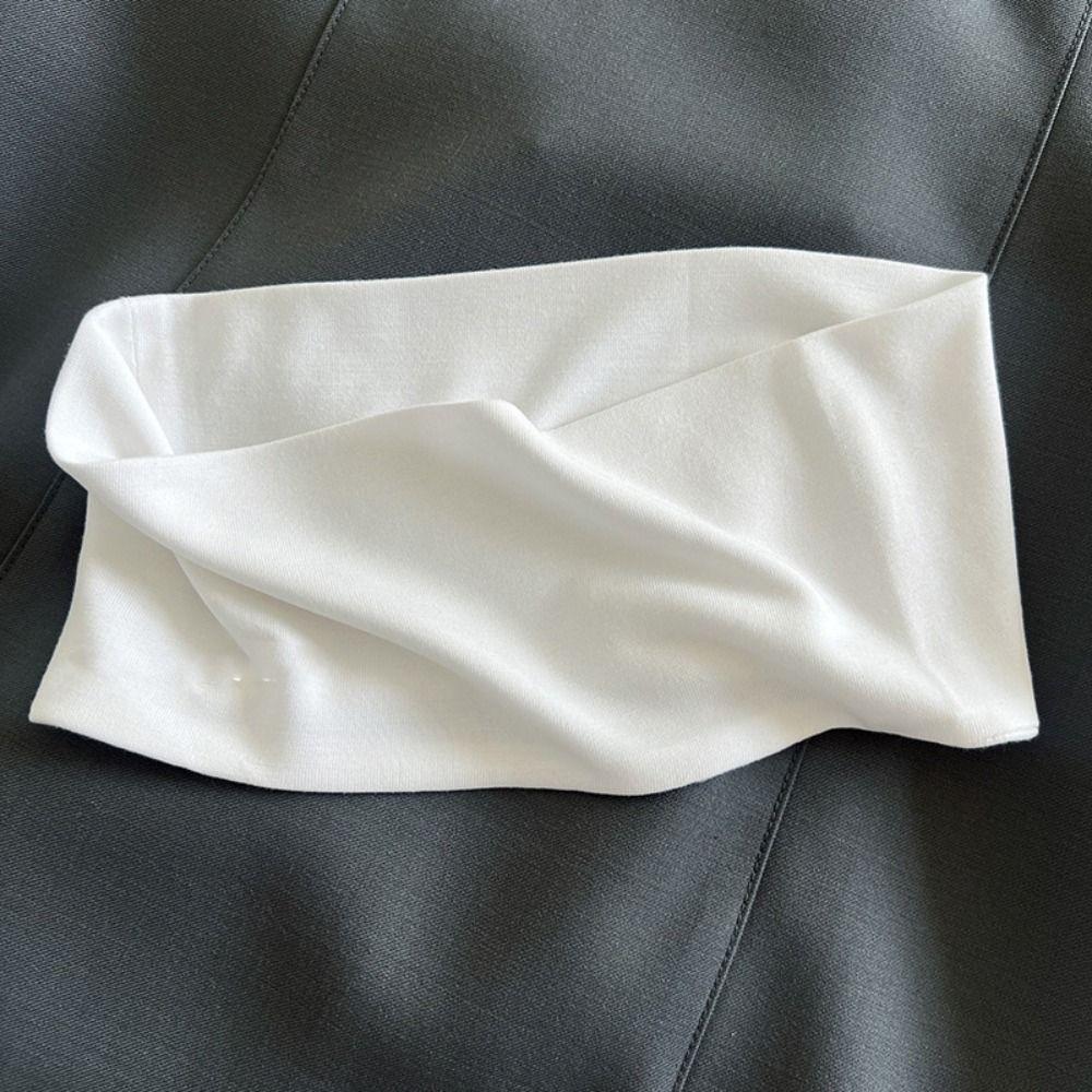 Absorbující pot Široká pletená čelenka Měkká sportovní čelenka do vlasů Sladká bavlněná elastická čelenka Dámská