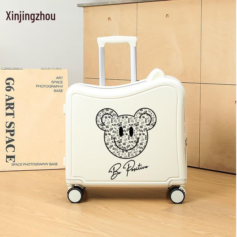 Kids Multi-functional Ride-On Cartoon Suitcase 20 Inches