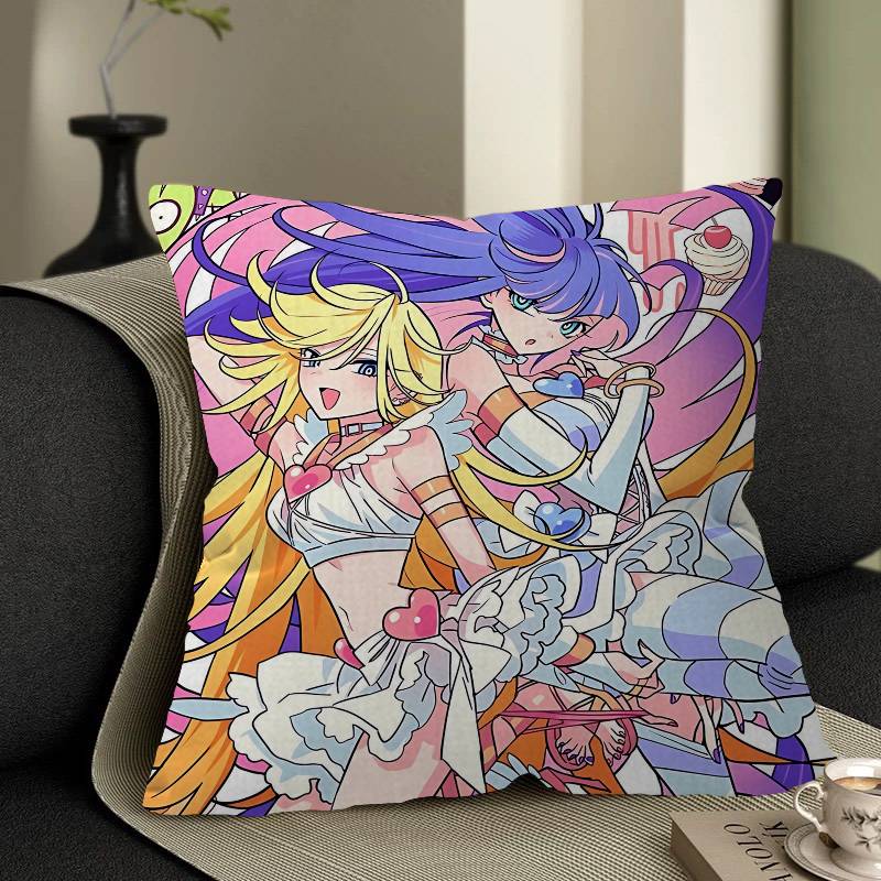Panty And Stocking With Garterbelt Pillow Cover Sofa Cushion Cover Home Room Decoration Children Gift