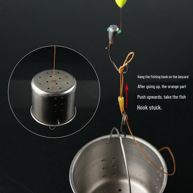 Stainless Steel Automatic Bait Feeder with Accurate Spot Reversal for Fishing