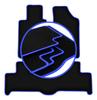 CARLUX-BLUE Car Mats For: Hummer H3 SUV (2005-2010)