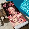 Dreamy Butterfly Fairy Style Pattern polyester microfiber beach towel is highly absorbent, suitable swimming and beach outings