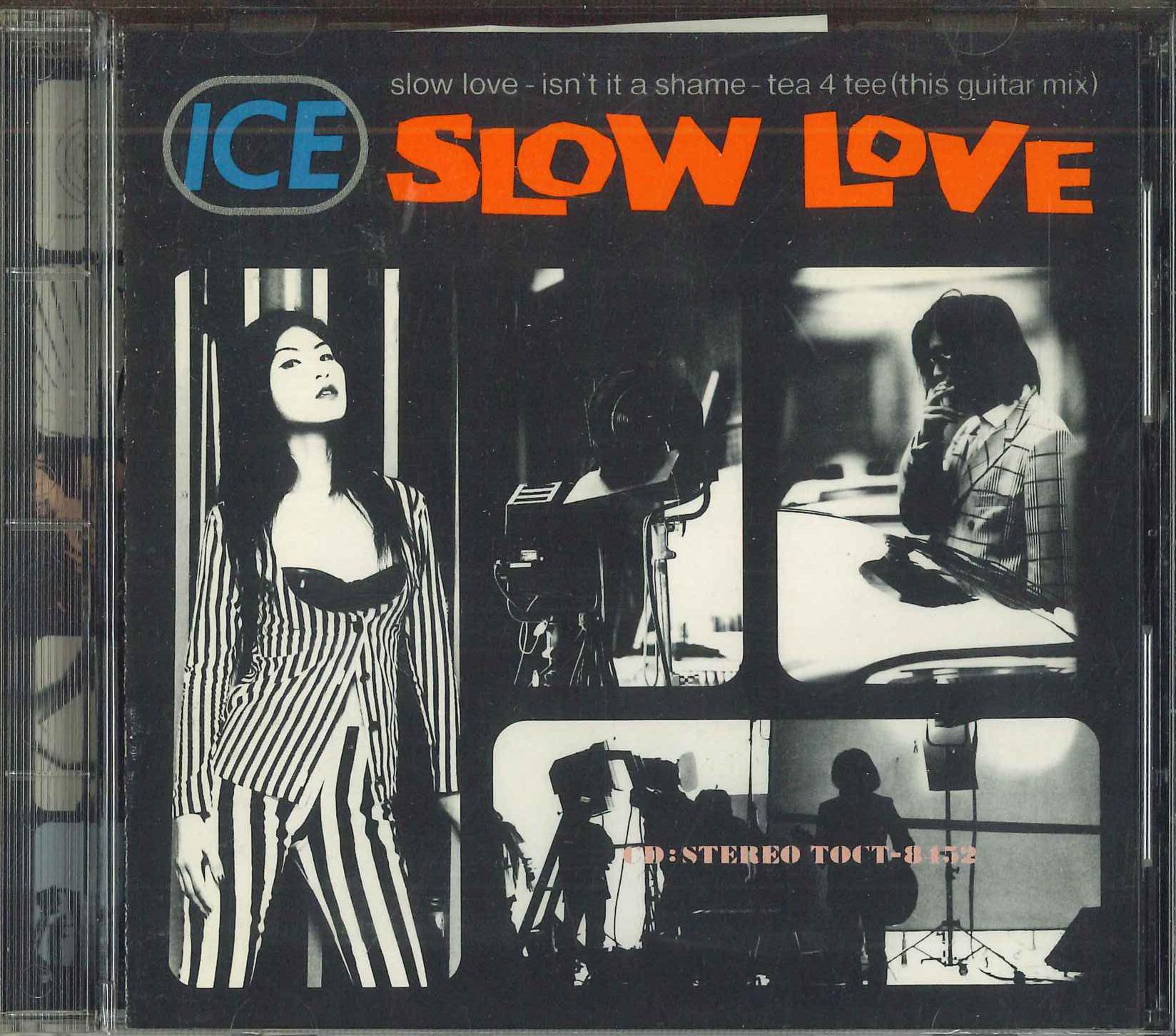

CD ICE SLOW LOVE TOCT8452PROMO EMI Japan Japanese PopRock Used