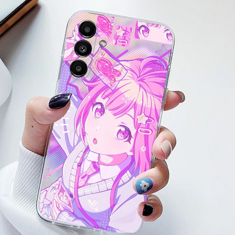 Game Project Sekai Phone Case For Samsung Galaxy A71,70,52,51,40,31,A50,30S,21S,Note20ultra Transparent Cover