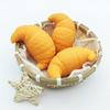 Kawaii Croissant Squeeze Toy Simulated Bread Squishy Slow Rising Stress Relief Fidget Food Shaped Anti-Anxiety Decompression Toy